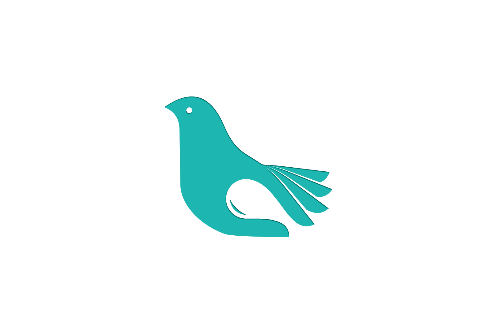 Hand Bird Drop Logo FOR SALE"
