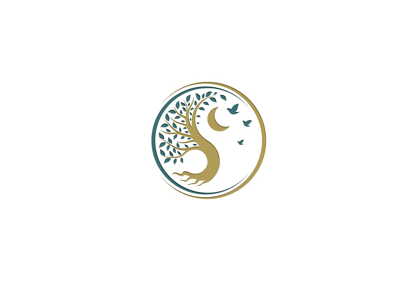 Yin Yang Tree Logo FOR SALE"