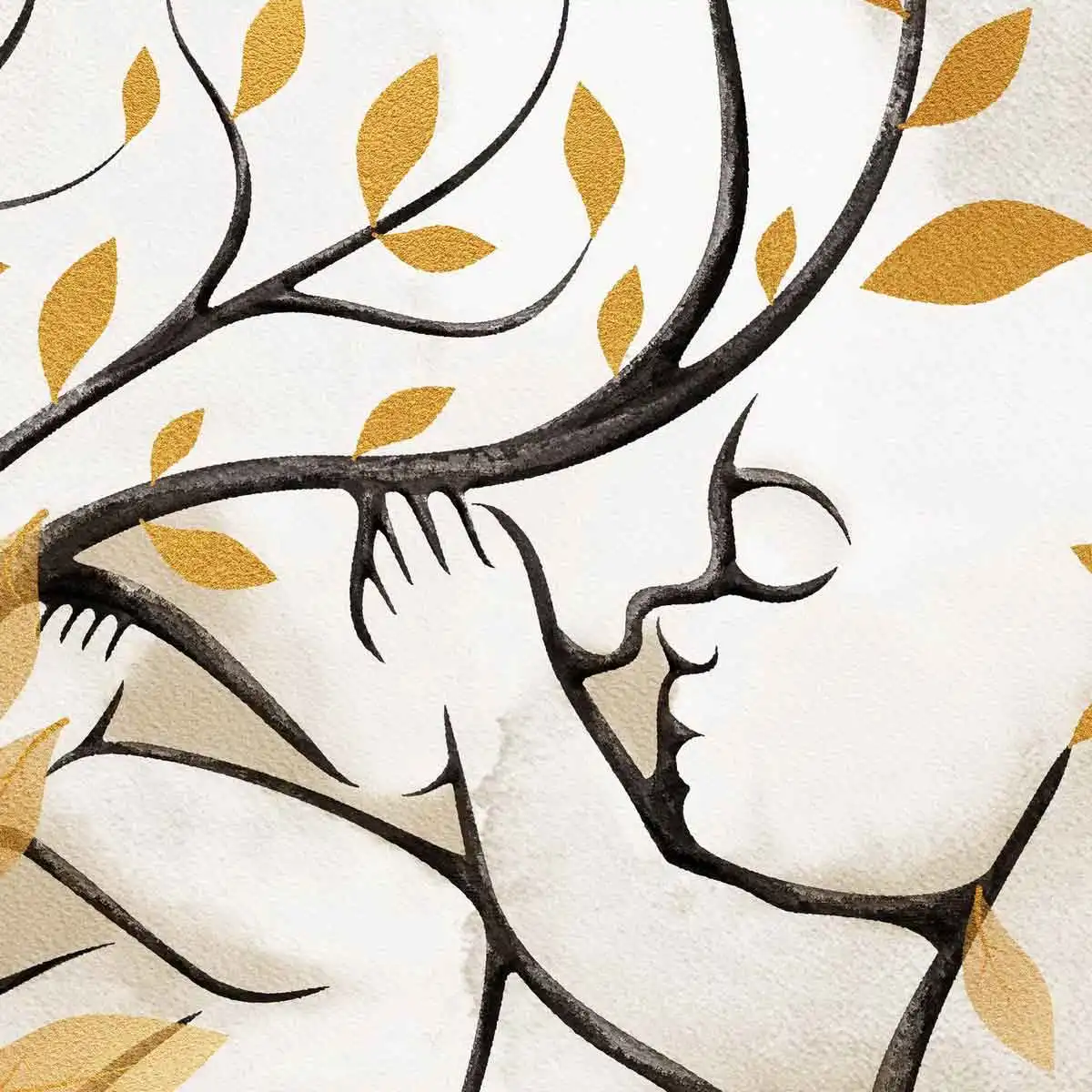 ART | DESIGN 7 Detail of a tree artwork from ArtFeel’s Enchanted Trees collection