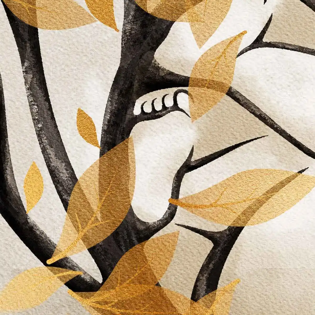 ART | DESIGN 8 Detail of a tree artwork from ArtFeel’s Enchanted Trees collection