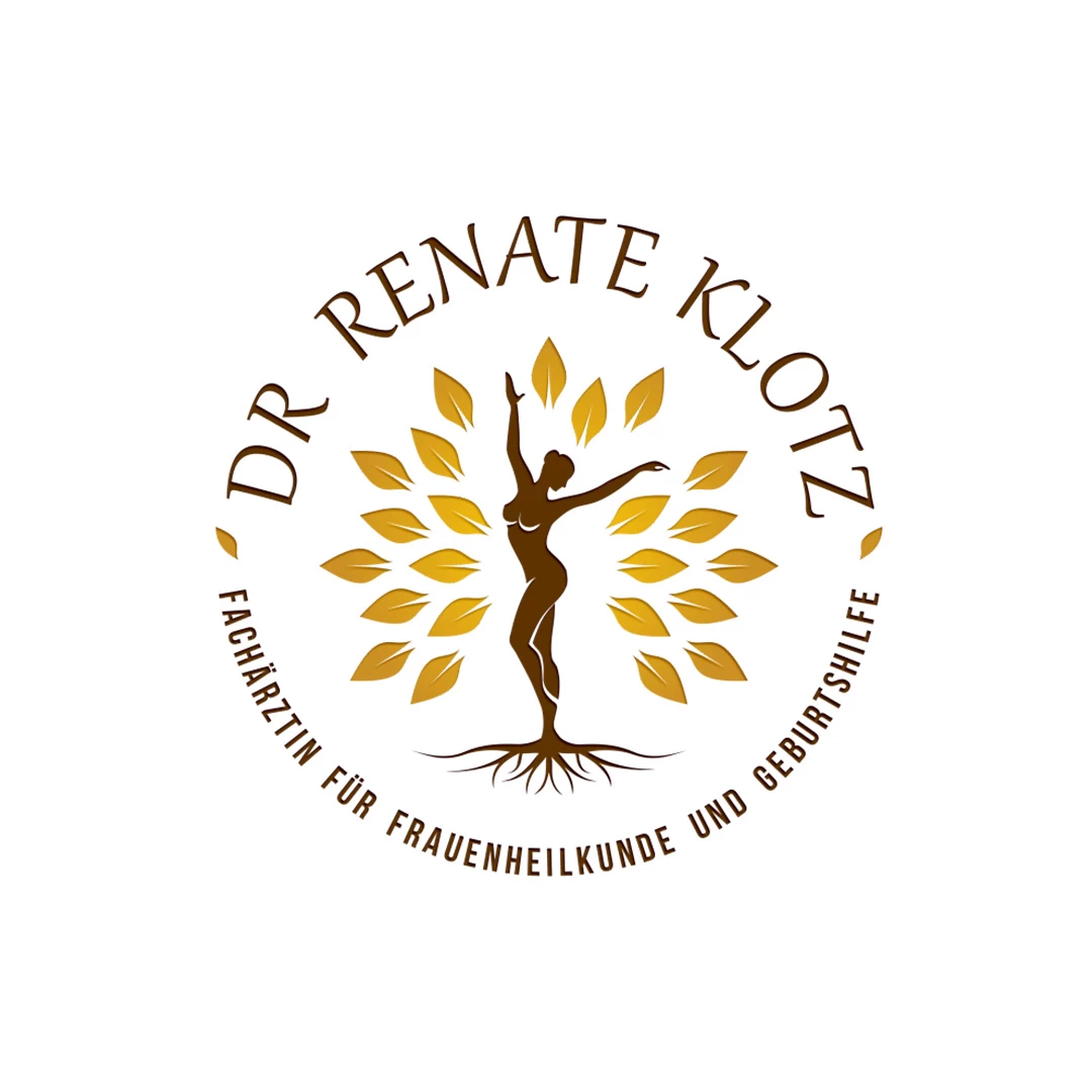 LOGO | BRANDING 29 Circular, elegant logo of a lady with roots forming a tree