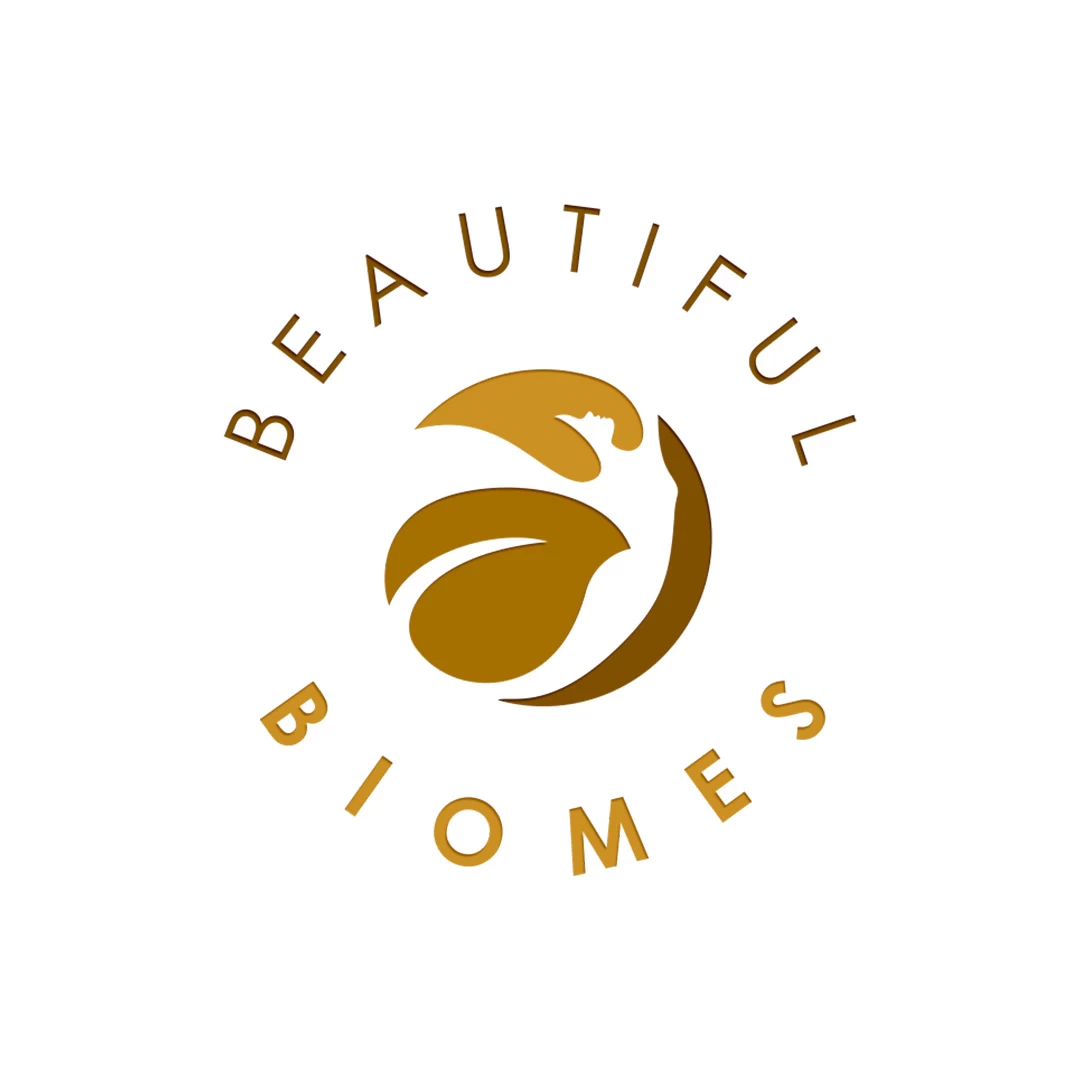 LOGO | BRANDING 23 Circular Logo design of leaves and a beautiful lady in negative space