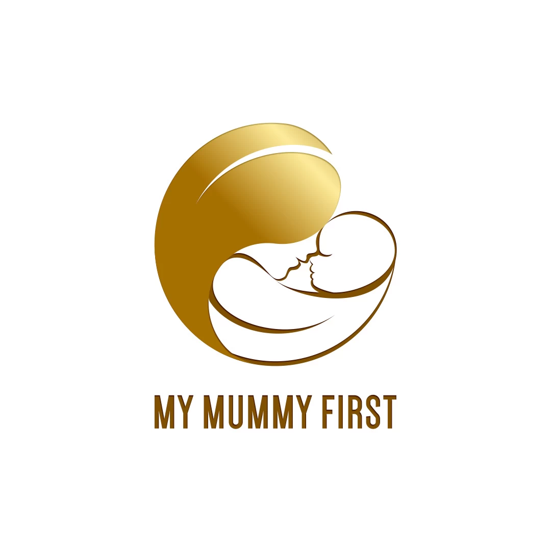 LOGO | BRANDING 2 My Mummy First Yin-yang logo design of a mother holding child