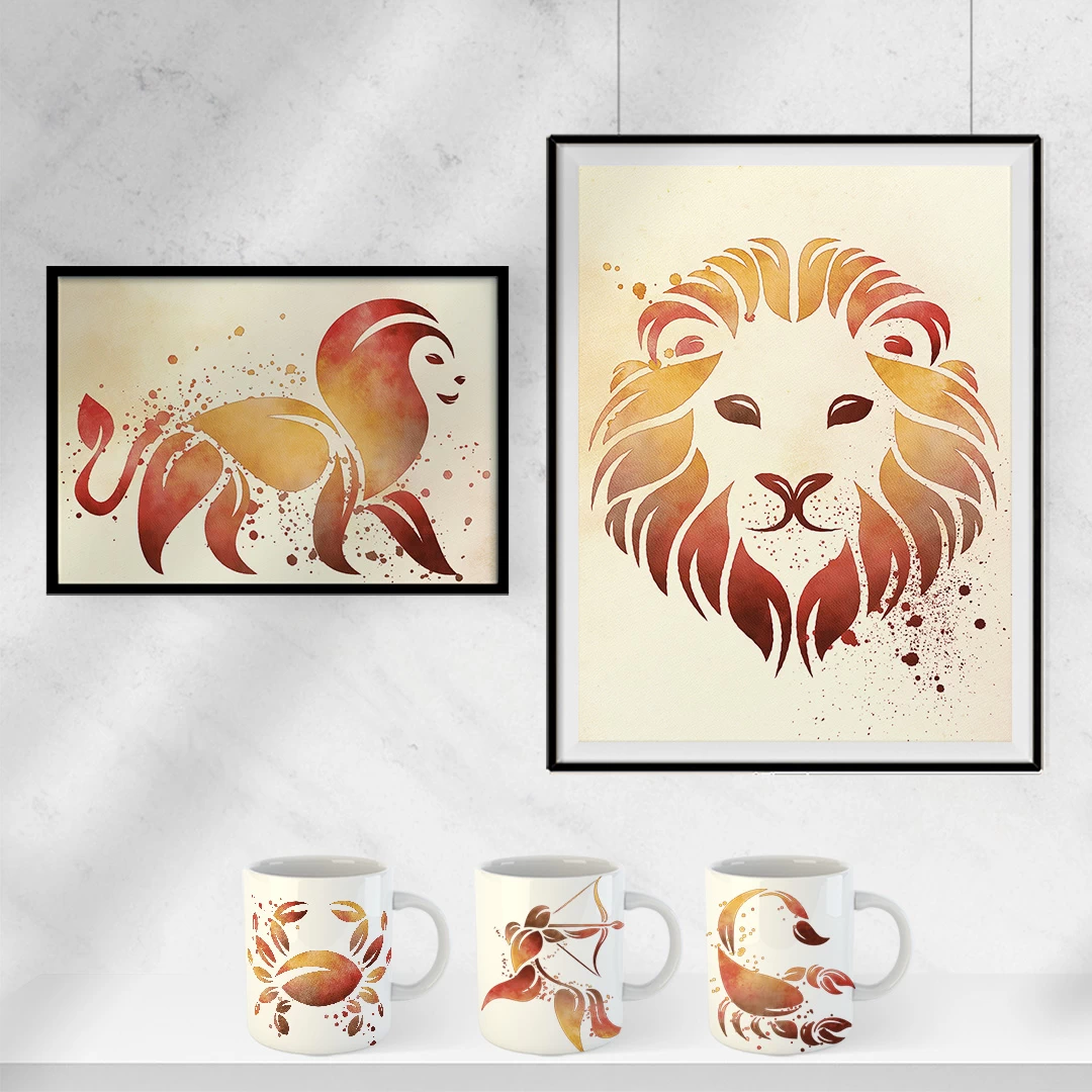 ART | DESIGN 16 mockup-02-artfeel-leaf-print-wall-frames-mugs